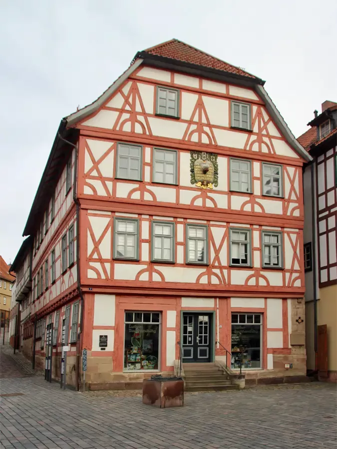 Lutherhaus von 1530 in Schmalkalden.