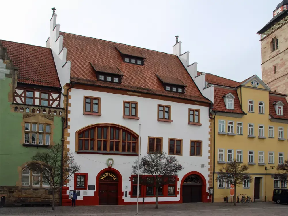 Fachwerk Rathaus in Schmalkalden 