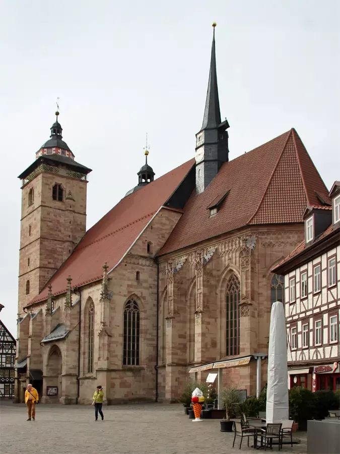 Evangeliche Stadtkirche St. Georg , 1437 -1509 erbaut