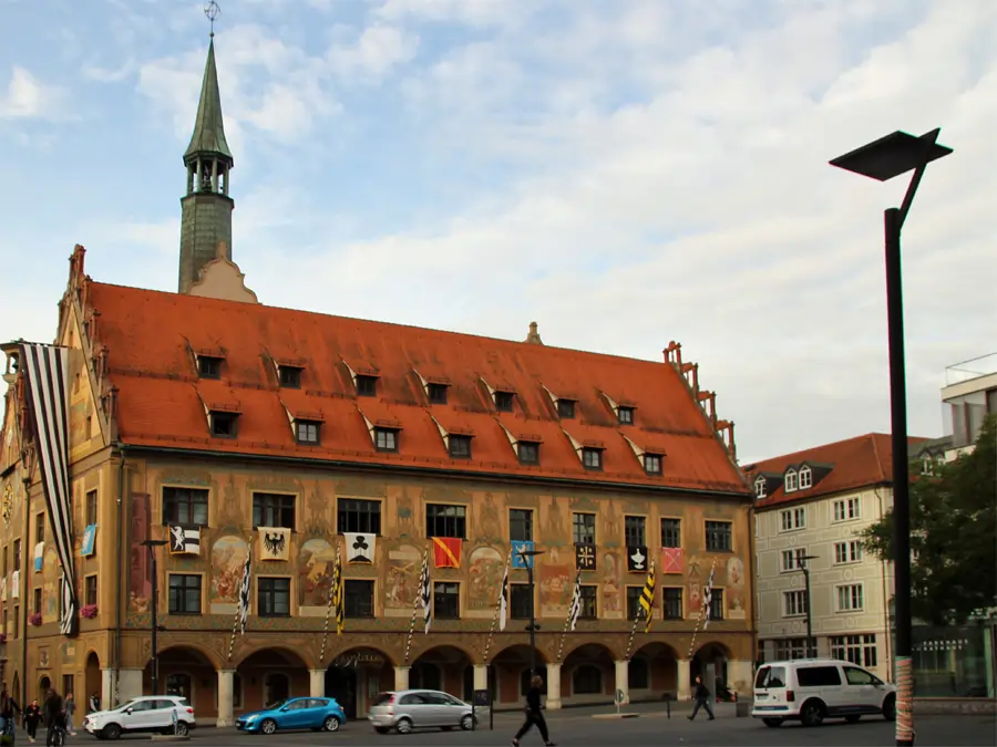 Rathaus von Ulm in der Schwäbischen Alb