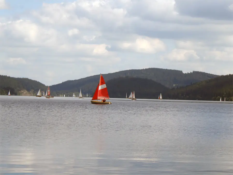 Schluchsee - großer See im Schwarzwald
