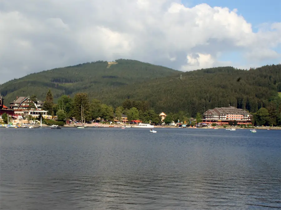 Titisee - großer See im Schwarzwald