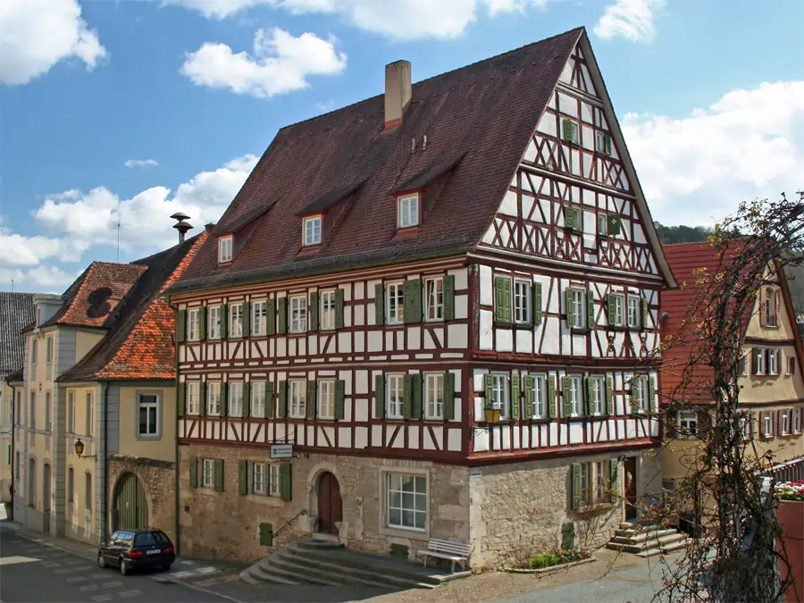 Stadtarchiv von Creclingen mit Archiv