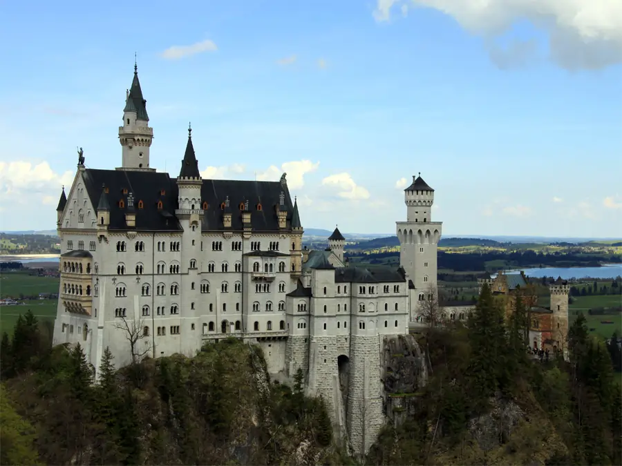 Schloss Neuschwanstein im Allgäu