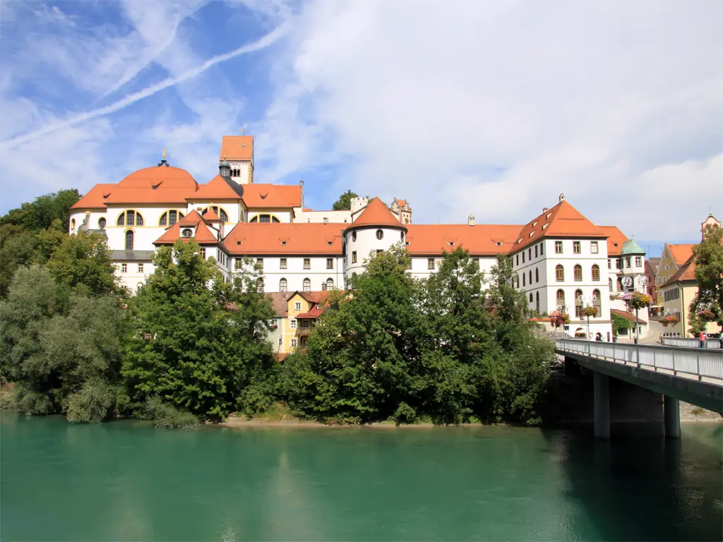 Kloster Sankt Mang in der Stadt Füssen am Lech