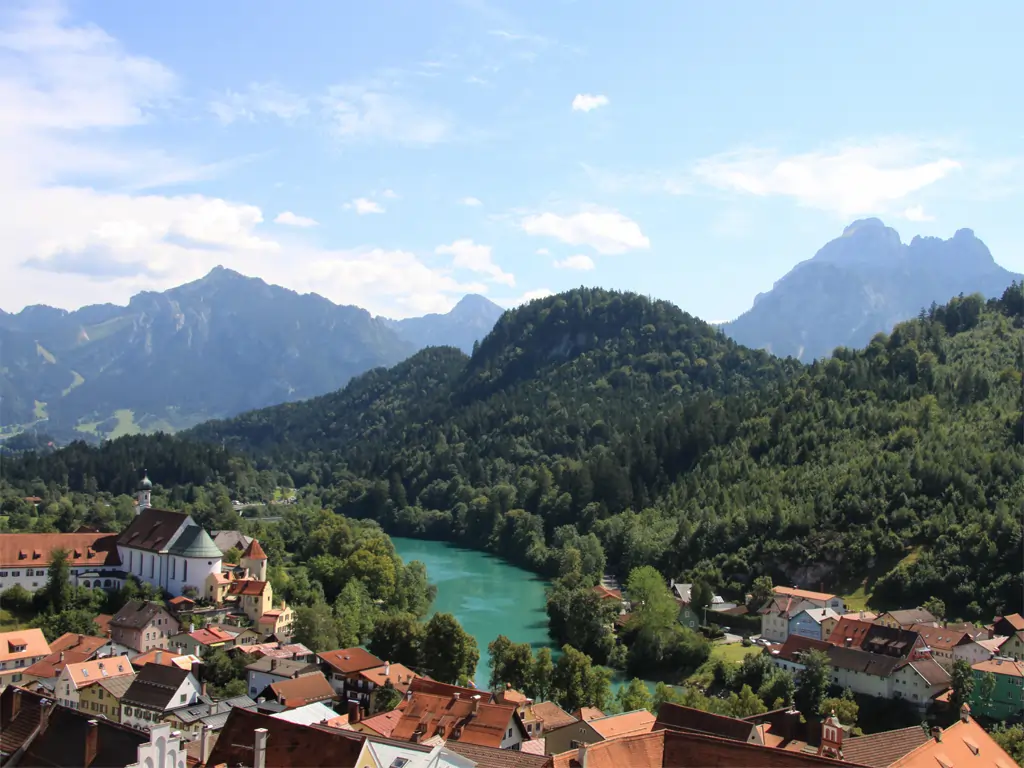 Region Allgäu im Regierungsbezirk Schwaben