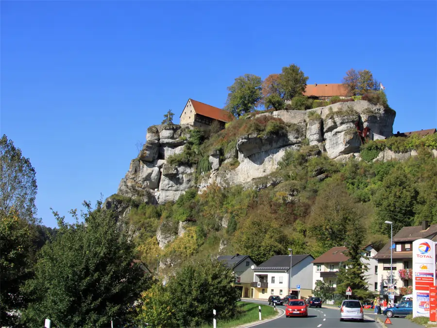 Burg Pottenstein in der Fränkischen Schweiz