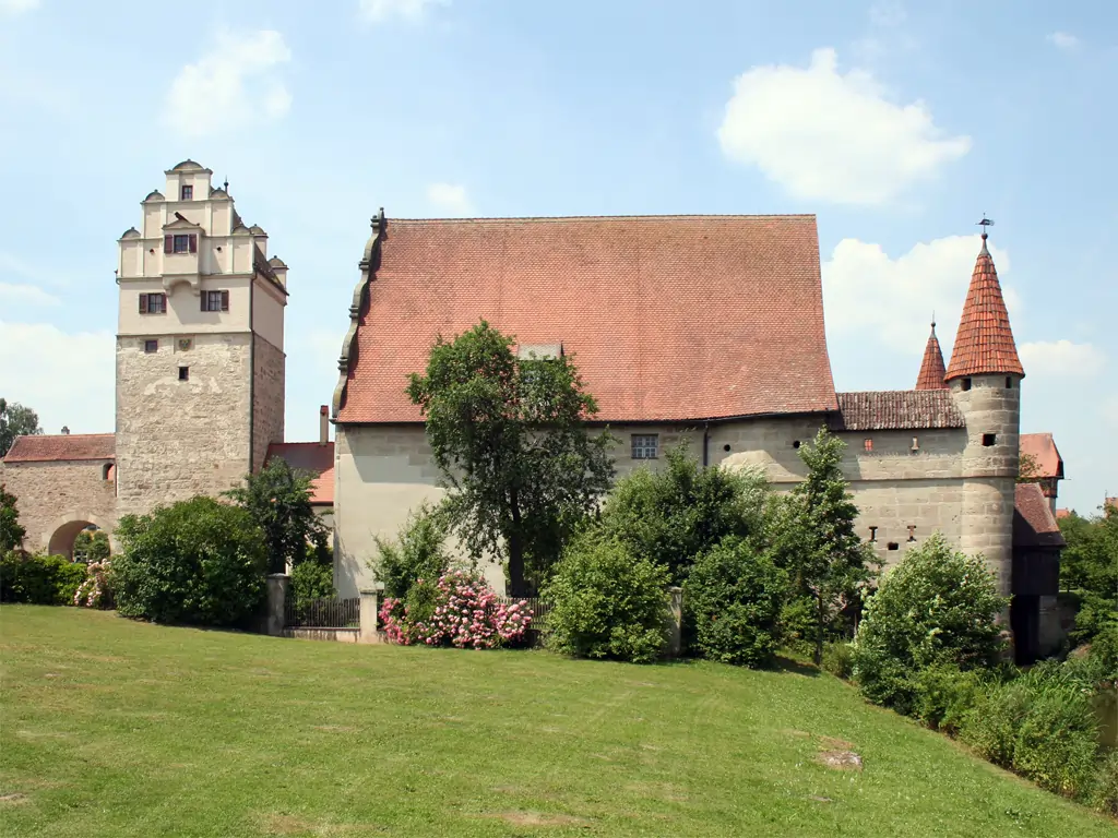 ehemaligen Stadtbefestigung in Dinkelbühl