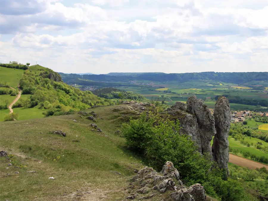 Felsgruppe: Die Wiesenthauer Nadeln