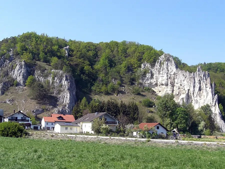 Klettern im Altmühltal