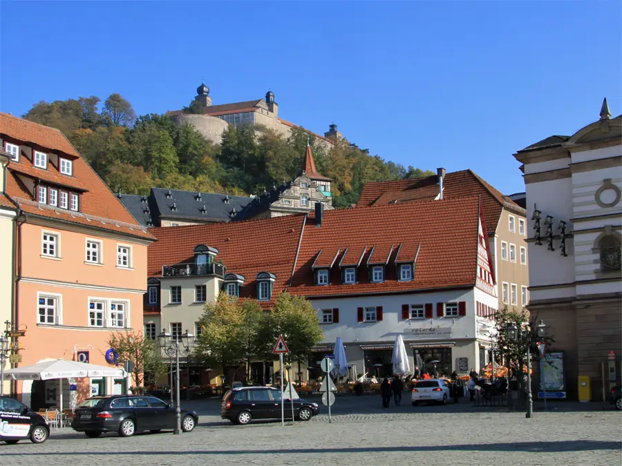 Stadt Kulmbach mit Plassenburg