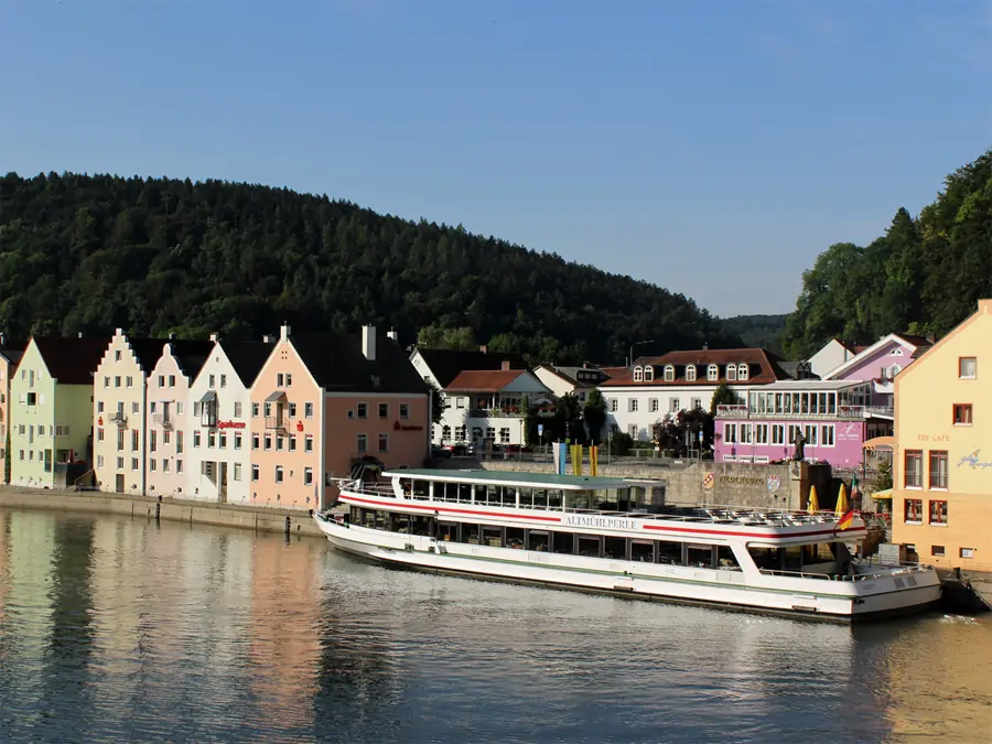 Im Stadtzentrum von Weißenburg / Franken