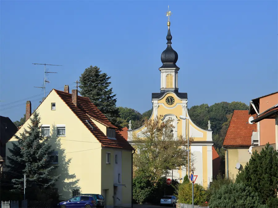 Stadt Scheßlitz mit Giechburg