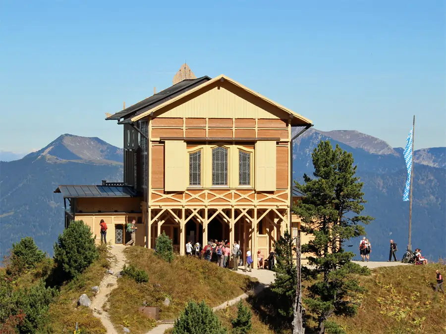 Königshaus befindet sich am Berg Schachen