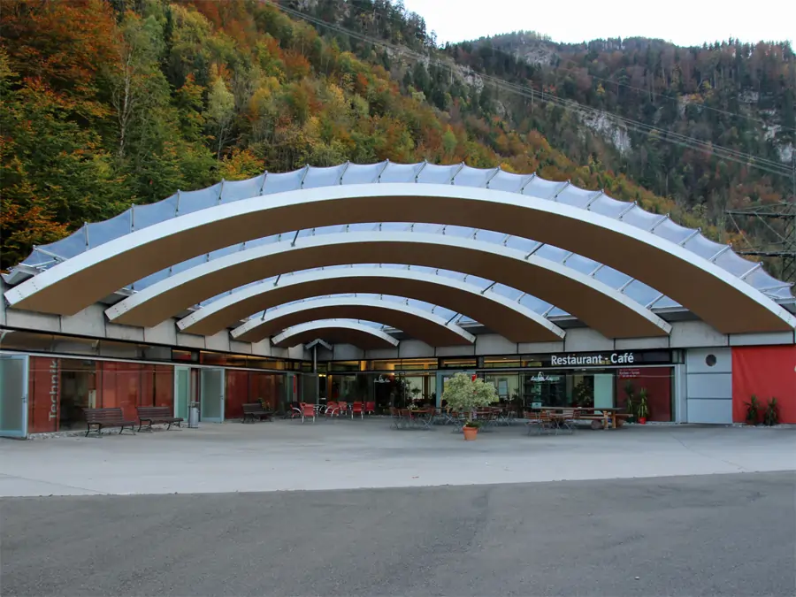 Eingangshalle zum Walchenseekraftwerk