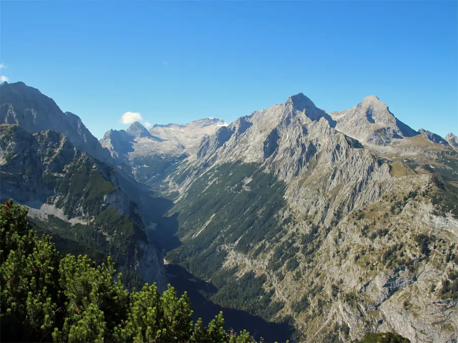 Wettersteingebirge in Oberbayern