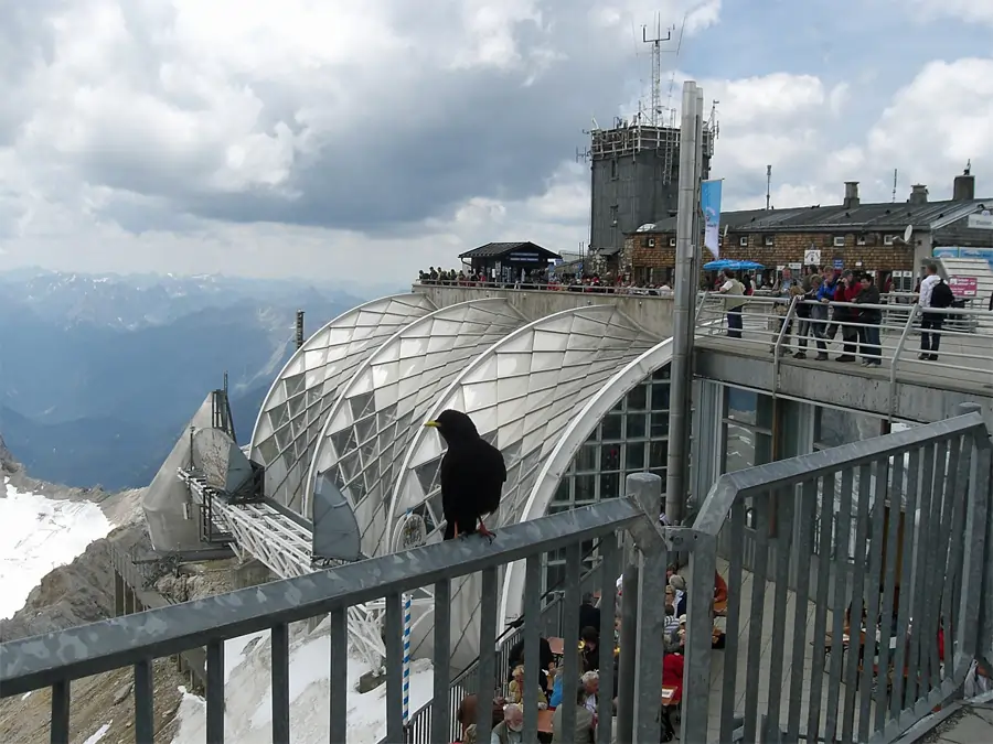 Gipfelstation auf der Zugspitze