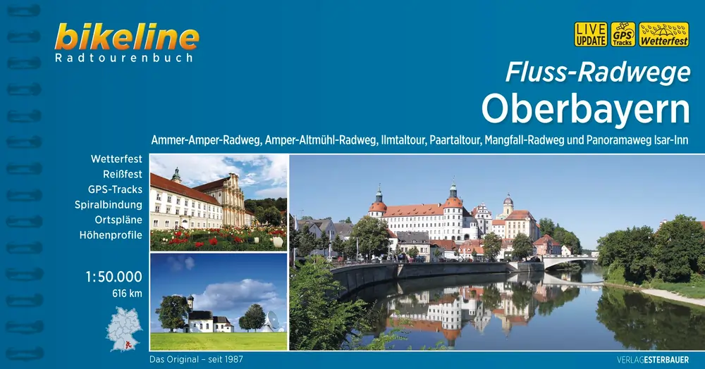 Fluss-Radweg Oberbayern vom Verlag Esterbauer
