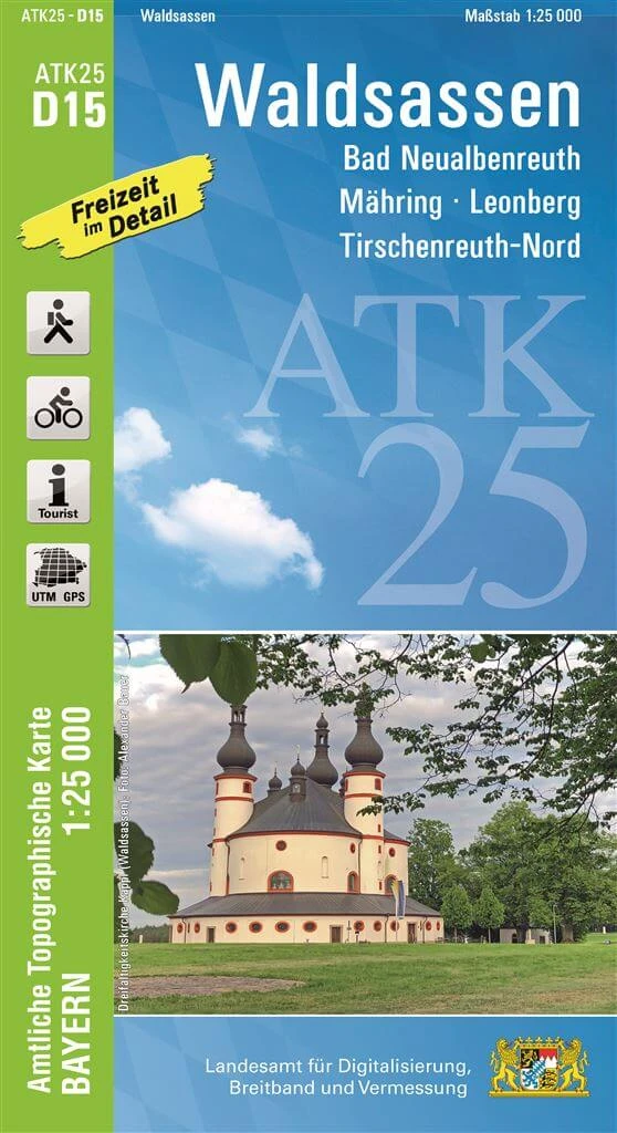 Wanderkarte Waldsassen in der Oberpfalz