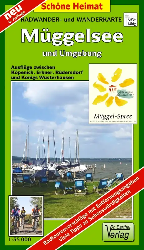 Wanderkarte Müggelsee und Umgebung vom Verlag Barthel