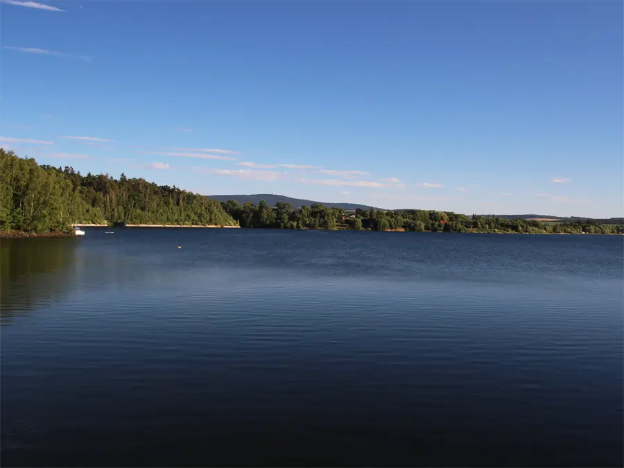 Stausee am Stadtrand von Cheb 