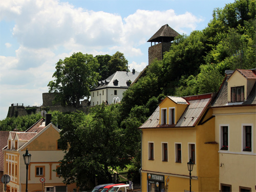 Montanregion in Krupka in Böhmen