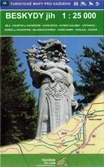 Wanderkarte Beskiden Süd