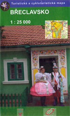 Wanderkarte Lundenburg Břeclav / Břeclavsko in Südmähren