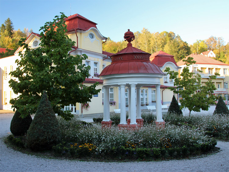 Pavillion in Bad Liebwerda