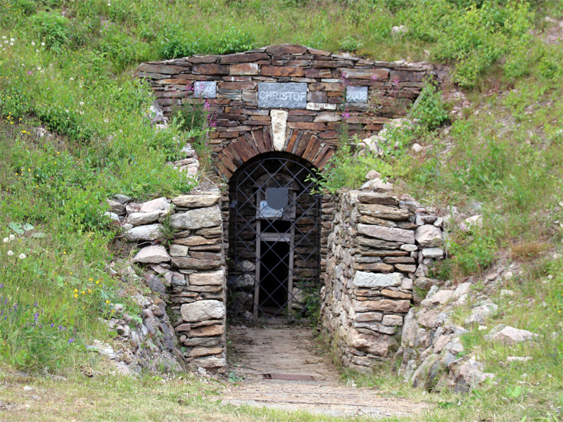 Schachteingang Hengsterben (Hřebečná)