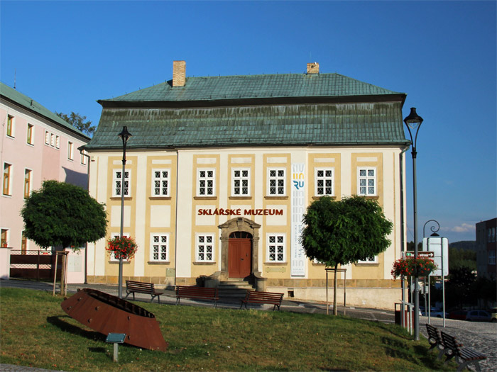  Nový Bor (Hayda) in der Böhmischen Lausitz / Nordböhmen