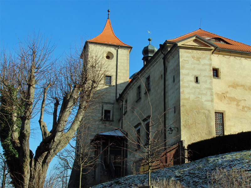 Hrad Grabštejn (Grafenstein) in Nordböhmen