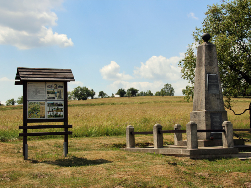 Nakléřovská výšina (Nollendorfer Höhe) im böhmischen Erzgebirge