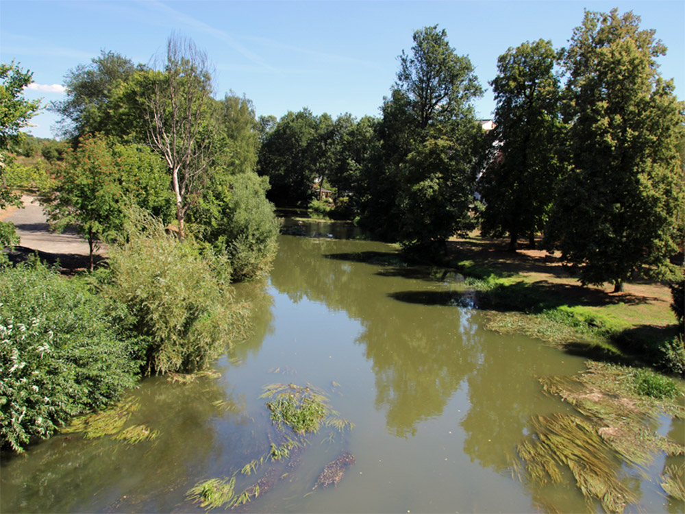 Ploučnice (Polzen) in Nordböhmen