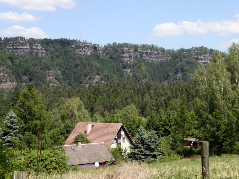 Blick auf Simmersdorf