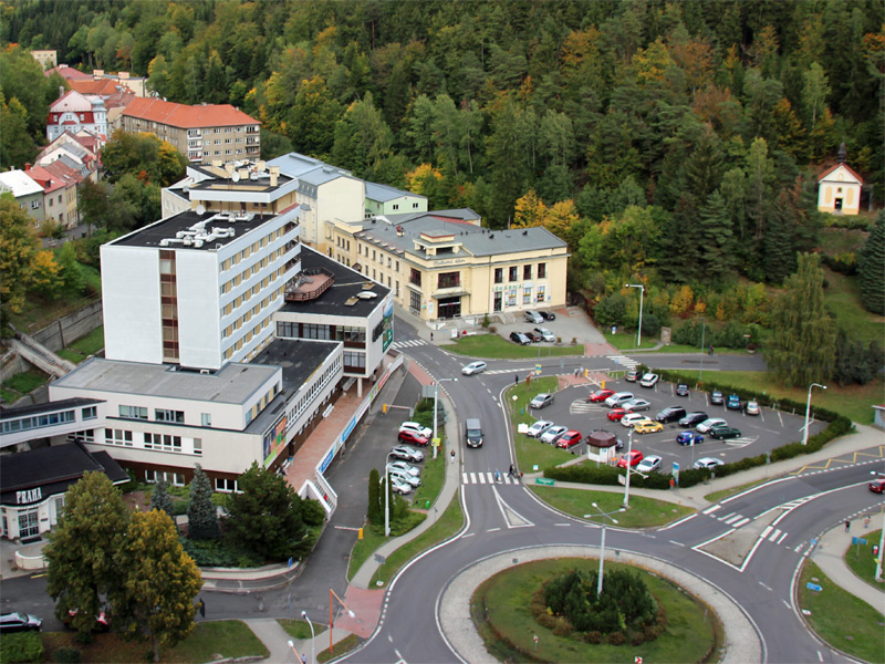 Jáchymov (Joachimsthal) in Westböhmen