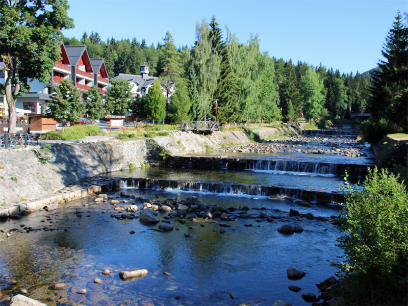 Elbe / Labe im Riesengebirge / Ostböhmen