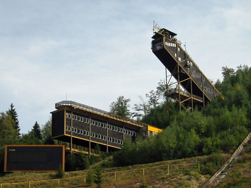 Sprungschanze in Harrachov