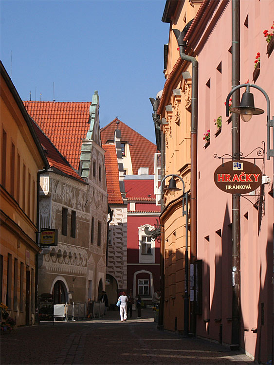 Gasse in Tábor