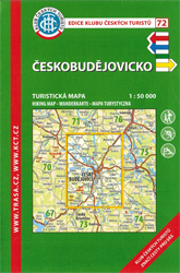 Wanderkarte Českobudějovicko / Südböhmen