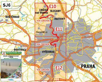 für E 10-12 bis Vyšehrad – Zbraslav