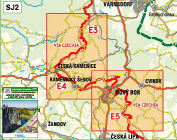 für E 3-5 bis Nový Bor - Svojkov