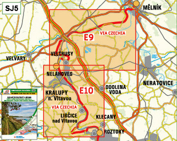 für E 9-10 bis Kralupy nad Vltavou – Roztoky