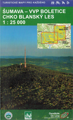 Wanderkarte LSG Blansker Wald