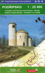 Wanderkarte Nördlich von Prag-Podřipsko