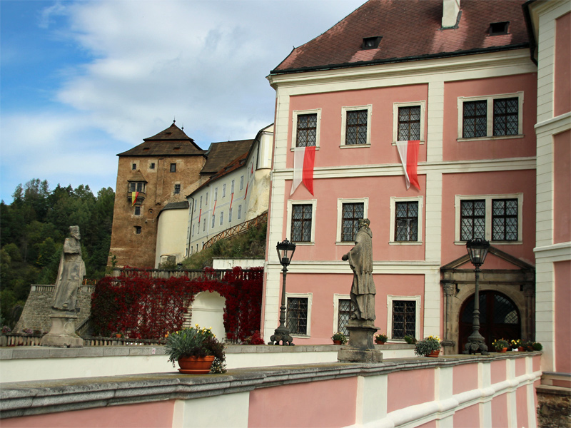 Hrad Bečov nad Teplou (Petschau) in Westböhmen