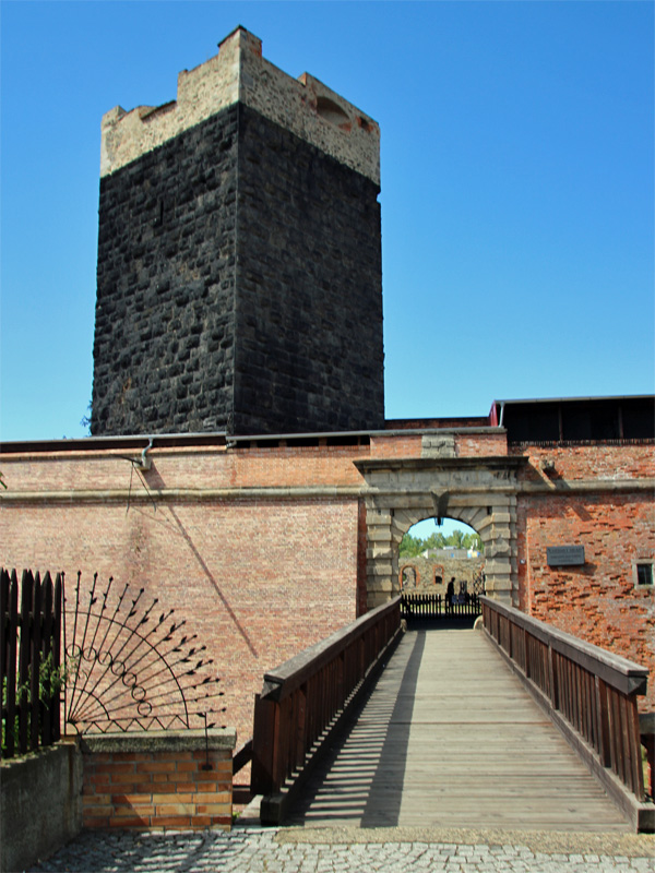 Eingangstor zu Kaiserburg Eger - Chebský hrad 