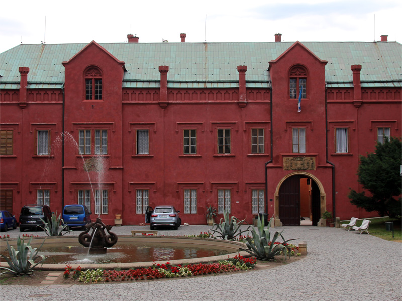 Klášterec nad Ohří (Klösterle) in Westböhmen