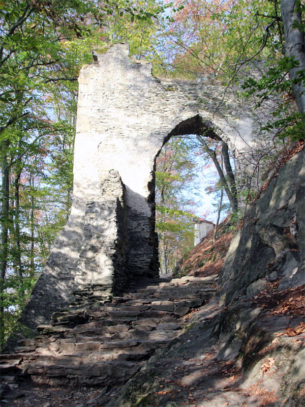 Burgruine Bösig - Hrad Bezděz 