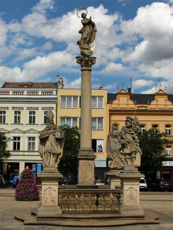 Auf dem Karlsplatz in Kolin